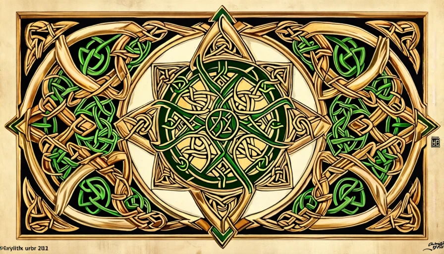 Celtic art design