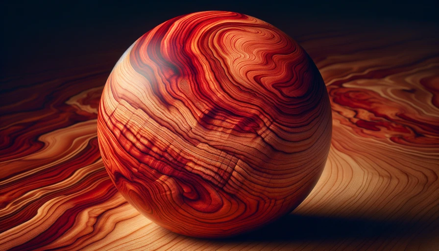 close up of red cherry wood texture. Should be a flat image