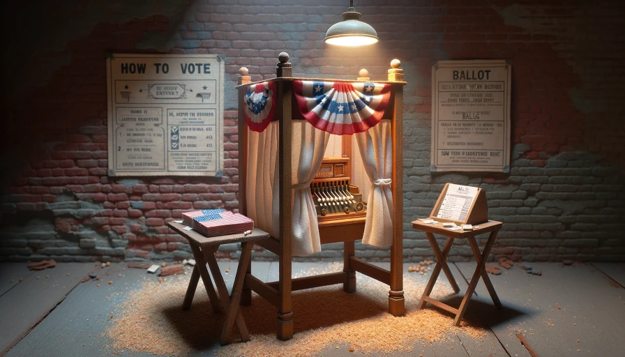 Voting booth