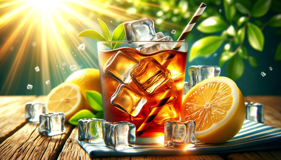 Fresh iced tea