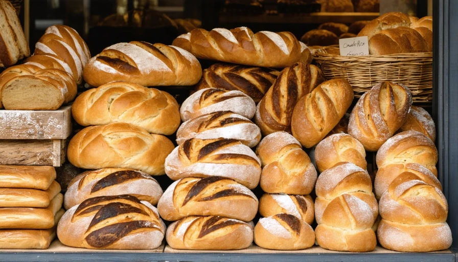 bountiful bread display